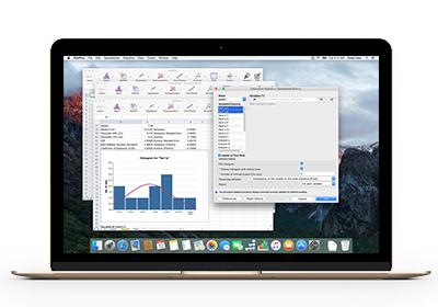 StatPlus on a MacBook