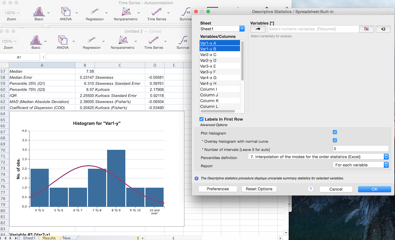 What's new in StatPlus 6.1 data analysis app | AnalystSoft ...